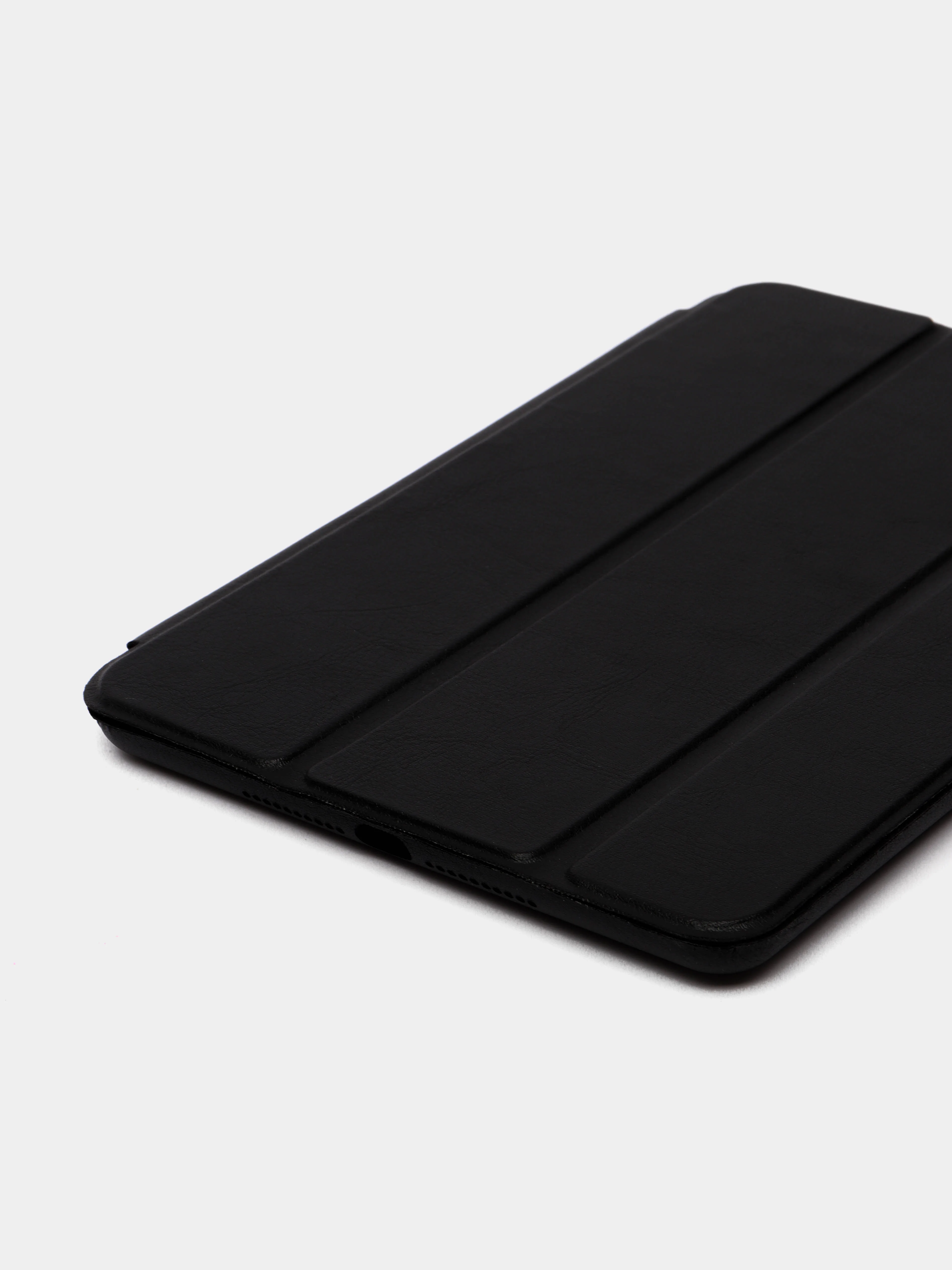 Черный чехол книжка для планшета iPad Mini 4, Mini 5, Air 10.5 2019, Pro 9.7 2016, Pro 11 2018