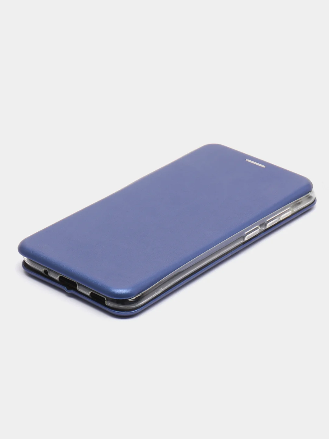 Синий чехол-книжка для Samsung A01 A02 A03S A11 A22 A32 A41 A42 А52 A71 A72 A80 S8 S9 S10 lite