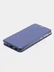 Синий чехол-книжка для Samsung A01 A02 A03S A11 A22 A32 A41 A42 А52 A71 A72 A80 S8 S9 S10 lite
