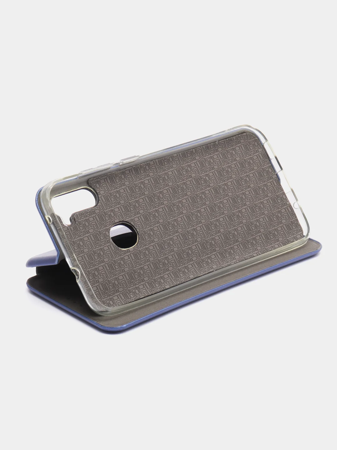 Синий чехол-книжка для Samsung A01 A02 A03S A11 A22 A32 A41 A42 А52 A71 A72 A80 S8 S9 S10 lite