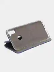 Синий чехол-книжка для Samsung A01 A02 A03S A11 A22 A32 A41 A42 А52 A71 A72 A80 S8 S9 S10 lite