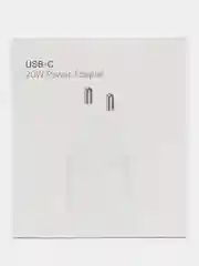 Белый блок питания с быстрой зарядкой с Type-C