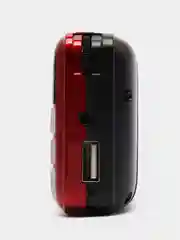 Красный радиоприёмник Maxvi PR-02