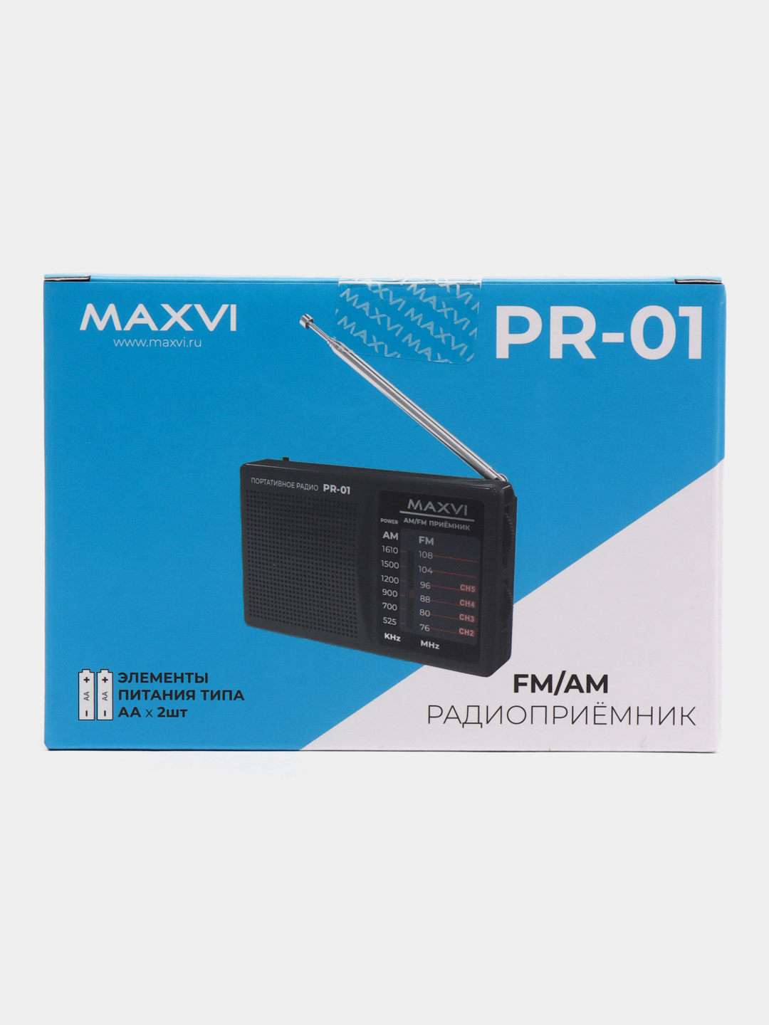 Радиоприёмник Maxvi PR-01 купить по цене 790 ₽ в интернет-магазине Магнит  Маркет