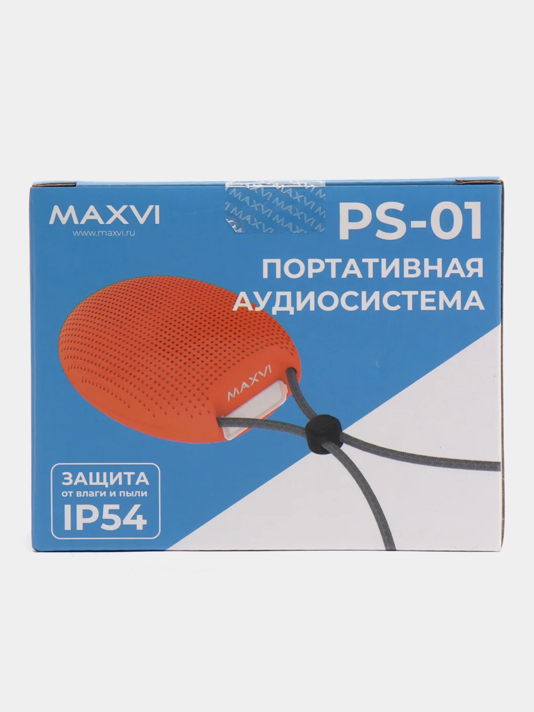 Оранжевый беспроводная портативная колонка Maxvi PS-01