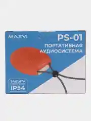 Оранжевый беспроводная портативная колонка Maxvi PS-01