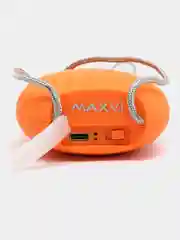 Оранжевый беспроводная портативная колонка Maxvi PS-01
