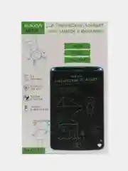 Синий графический планшет для заметок и рисование Maxvi MGT-01, размер 8.5"