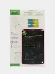 Розовый графический цветной планшет для заметок и рисование Maxvi MGT-02C, размер 10.5"