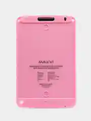 Розовый графический планшет для заметок и рисование Maxvi MGT-01, размер 8.5"