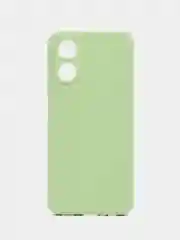 Зеленый чехол для Oppo A17 (Оппо А17),силиконовый прозрачный
