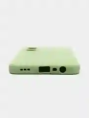 Зеленый чехол для Oppo A17 (Оппо А17),силиконовый прозрачный
