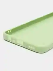 Зеленый чехол для Oppo A17 (Оппо А17),силиконовый прозрачный