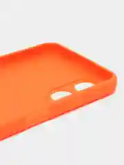 Оранжевый чехол для Oppo A17 (Оппо А17),силиконовый прозрачный