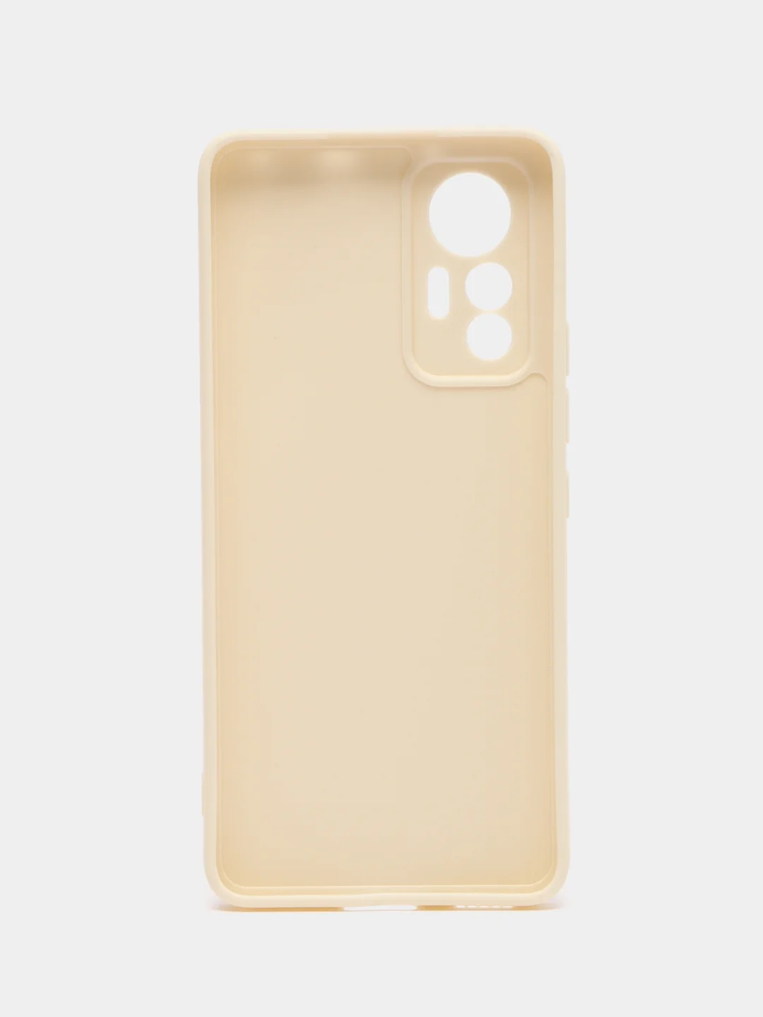 Молочный силиконовый чехол для Xiaomi 12 Lite (Сяоми 12 Лайт), прозрачный