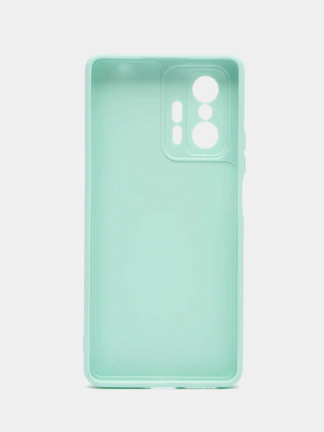 Мятный чехол для Xiaomi Mi 11T и 11T Pro (Сяоми Ми 11Т, 11Т Про), матовый, силиконовый