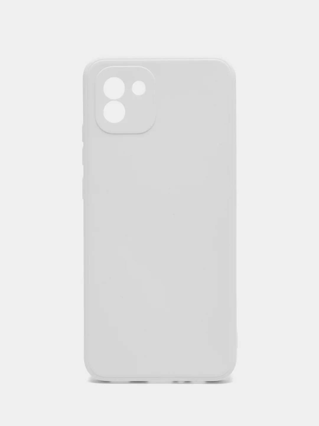 Силиконовый чехол Samsung Galaxy A03 (Самсунг Галакси А03) прозрачный