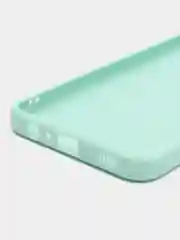Мятный силиконовый чехол Samsung Galaxy A03 (Самсунг Галакси А03) прозрачный