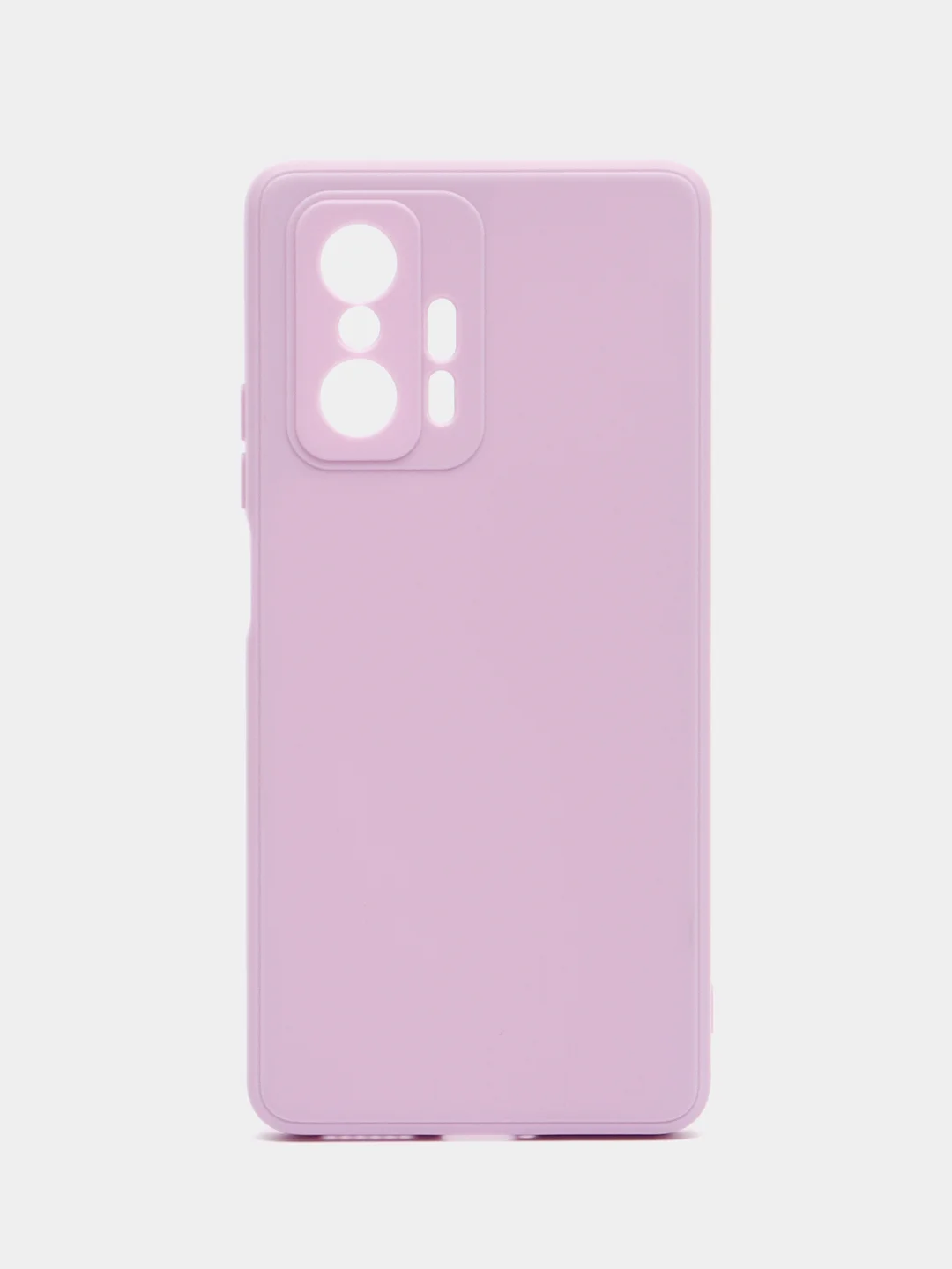 Лавандовый чехол для Xiaomi Mi 11T и 11T Pro (Сяоми Ми 11Т, 11Т Про), матовый, силиконовый