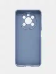 Синий меланж силиконовый чехол для Honor X9 (Хонор Х9), прозрачный