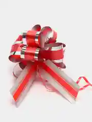 Кораллово-розовый бант-шар