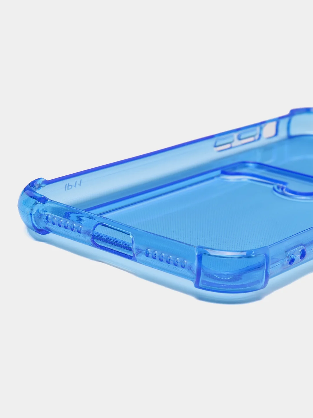 Лазурный чехол для iPhone XR, 11, 12, 13, 14, Pro, Pro Max, 7 / 8, 7 Plus, с карманом для карт