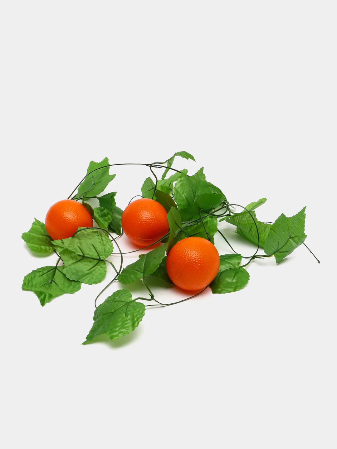 Оранжевый искусственные цветы: клубника, виноград, апельсин, лианы