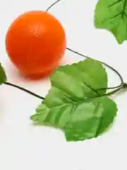 Оранжевый искусственные цветы: клубника, виноград, апельсин, лианы