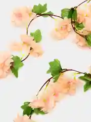 Кремовый сакура. Искусственная лиана для декора. искусственные цветы