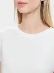 Белый футболка женская