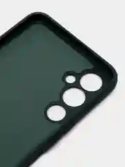 Тёмно-зелёный чехол силиконовый для Tecno Pova 4