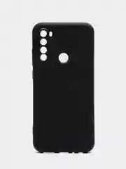 Угольный чехол Xiaomi Redmi Note 8T, Сяоми Редми Нот 8Т силиконовый, с закрытым низом