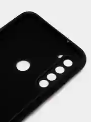 Угольный чехол Xiaomi Redmi Note 8T, Сяоми Редми Нот 8Т силиконовый, с закрытым низом