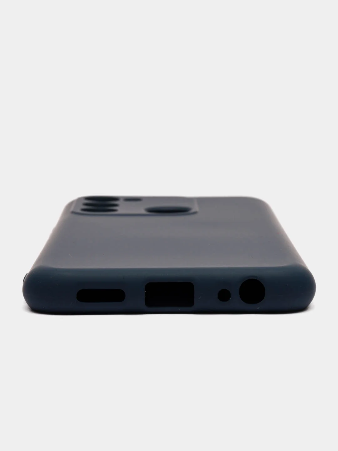 Темно-синий чехол для Tecno Spark GO 2022 / Tecno Spark 8C, силиконовый