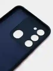 Темно-синий чехол для Tecno Spark GO 2022 / Tecno Spark 8C, силиконовый