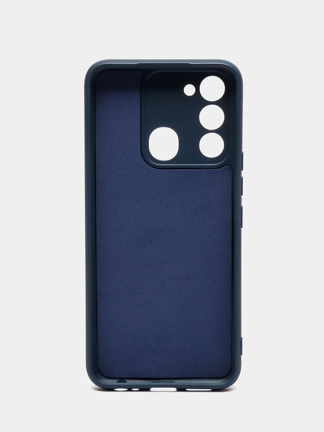 Темно-синий чехол для Tecno Spark GO 2022 / Tecno Spark 8C, силиконовый
