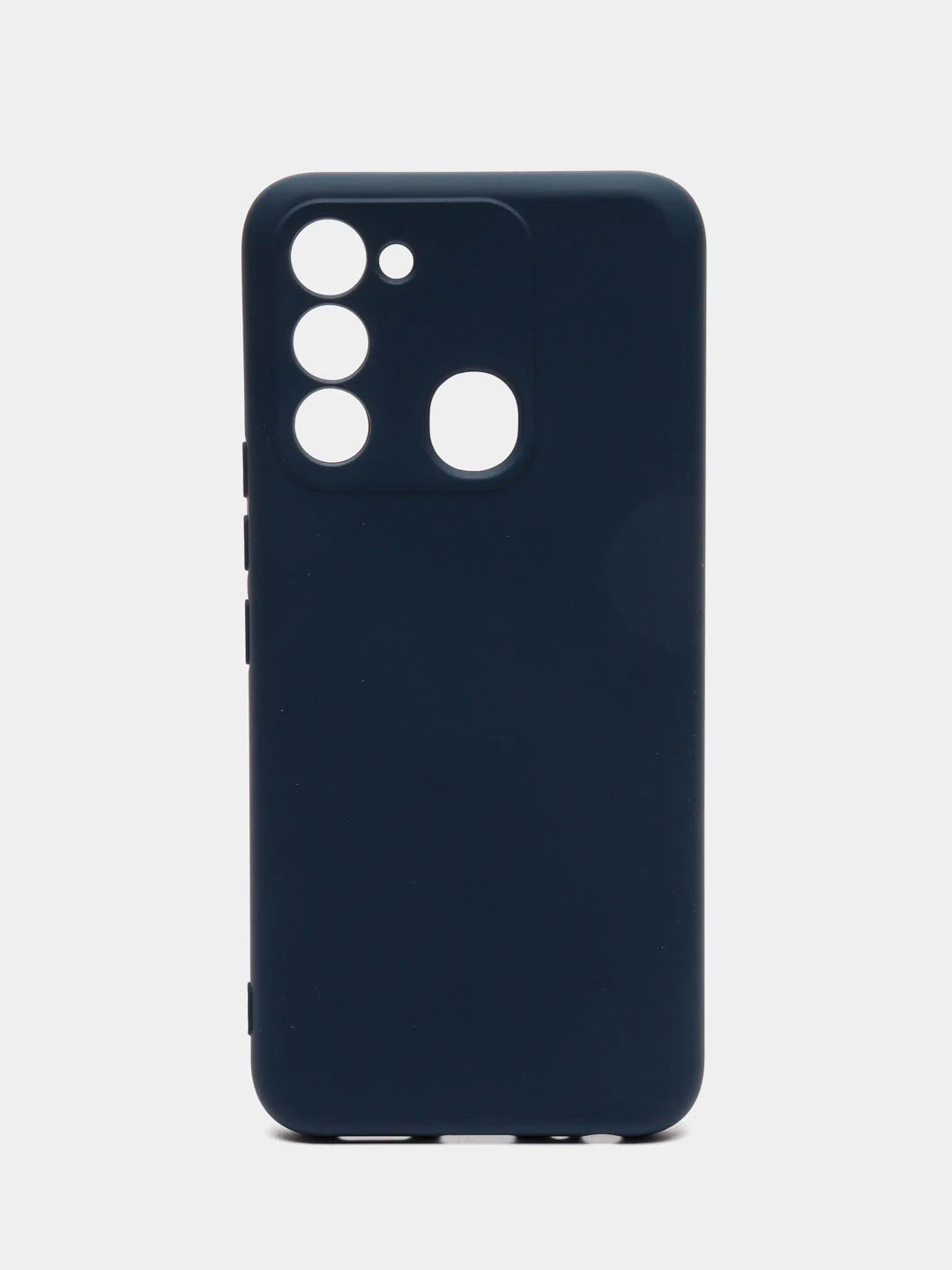 Темно-синий чехол для Tecno Spark GO 2022 / Tecno Spark 8C, силиконовый