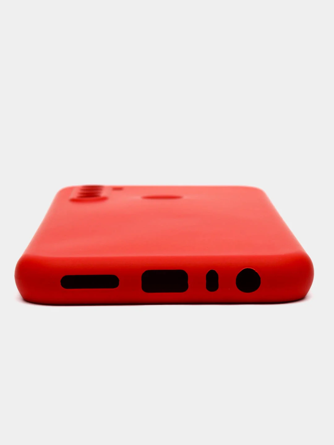 Алый чехол Xiaomi Redmi Note 8T, Сяоми Редми Нот 8Т силиконовый, с закрытым низом