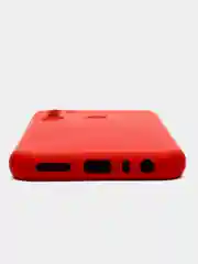 Алый чехол Xiaomi Redmi Note 8T, Сяоми Редми Нот 8Т силиконовый, с закрытым низом