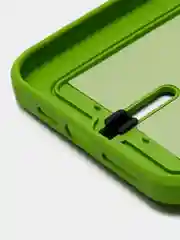 Лесной зеленый чехол силиконовый для iPhone 7/8/SE/11/12/13/14/15/Plus/Pro Max, с карманом для карты