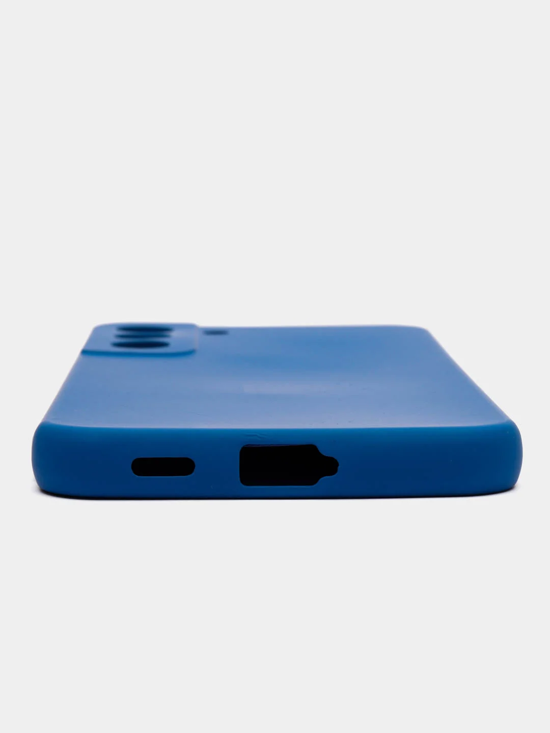 Синий чехол силиконовый для Samsung Galaxy S22 Plus, Самсунг Галакси С22 Плюс