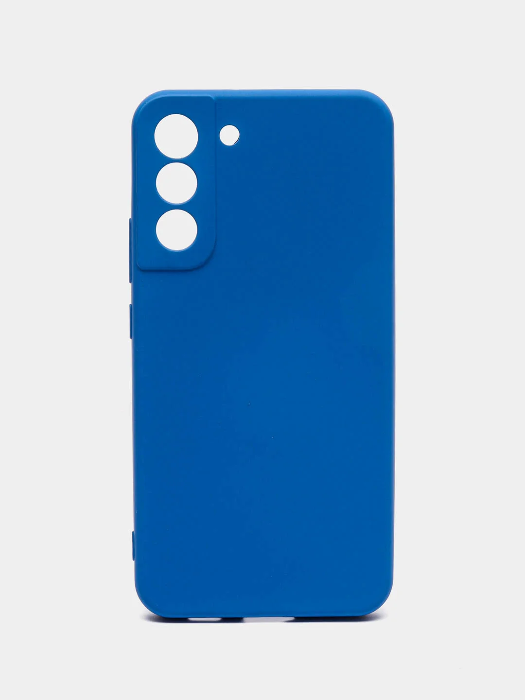 Синий чехол силиконовый для Samsung Galaxy S22 Plus, Самсунг Галакси С22 Плюс