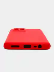 Алый чехол Silicone Cover для Realme 8/8 Pro (Реалми 8/8 про), силиконовый