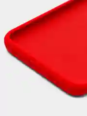 Алый чехол Silicone Cover для Realme 8/8 Pro (Реалми 8/8 про), силиконовый