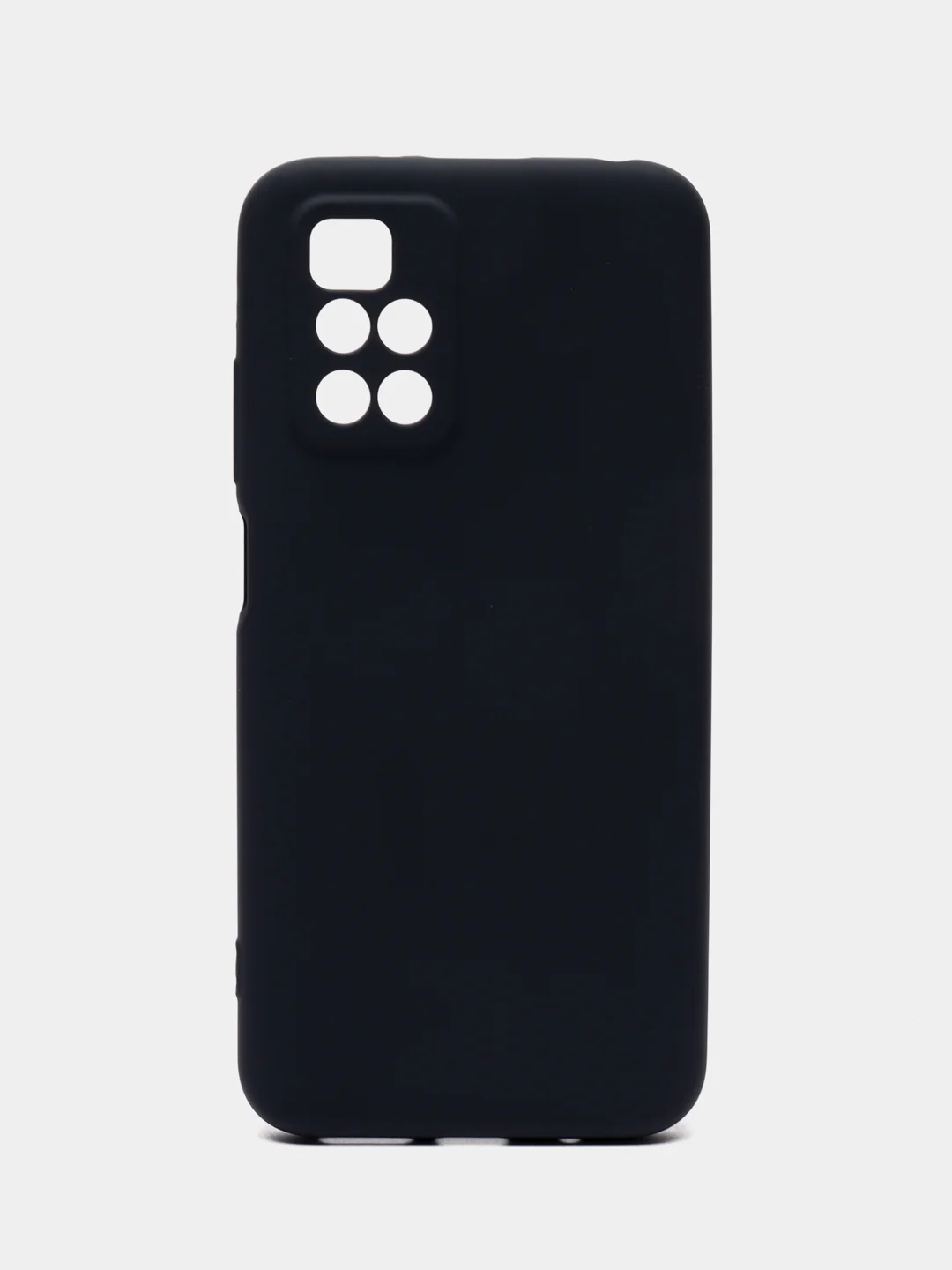 Темно-синий чехол силиконовый Silicone Cover для Xiaomi Redmi 10 (Сяоми Редми 10)