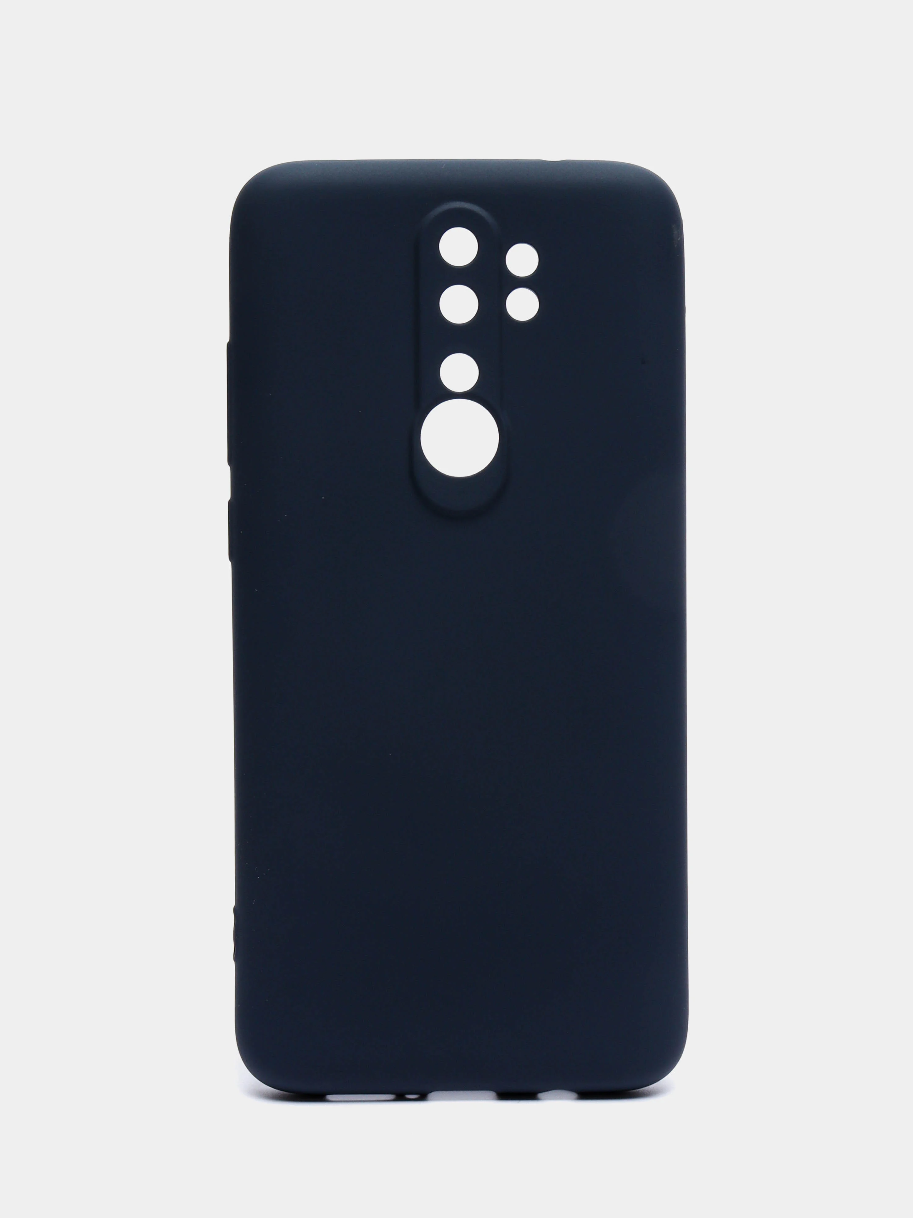 Синий чехол Xiaomi Redmi Note 8 Pro, Сяоми Редми Нот 8 Про, силиконовый с закрытым низом