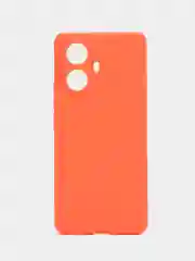 Оранжевый чехол для Realme 10 Pro+ 5G / 10 Pro Plus 5G (Реалми 10 Про Плюс 5 Джи), прозрачный