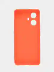 Оранжевый чехол для Realme 10 Pro+ 5G / 10 Pro Plus 5G (Реалми 10 Про Плюс 5 Джи), прозрачный
