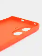Оранжевый чехол для Realme 10 Pro+ 5G / 10 Pro Plus 5G (Реалми 10 Про Плюс 5 Джи), прозрачный