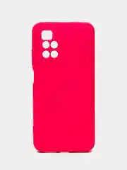 Фуксия чехол силиконовый Silicone Cover для Xiaomi Redmi 10 (Сяоми Редми 10)